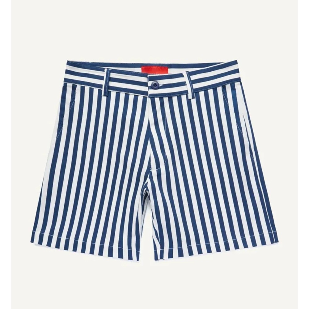 4Hunnid Havana stripe shorts